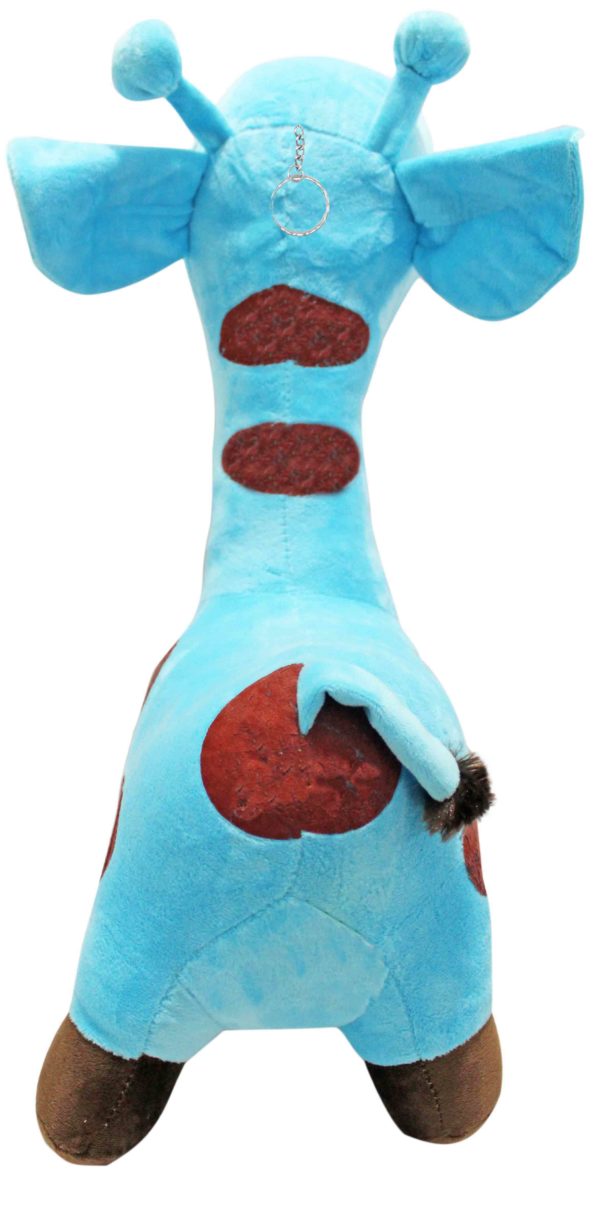 Girafa azul de pelúcia - Imagem 2