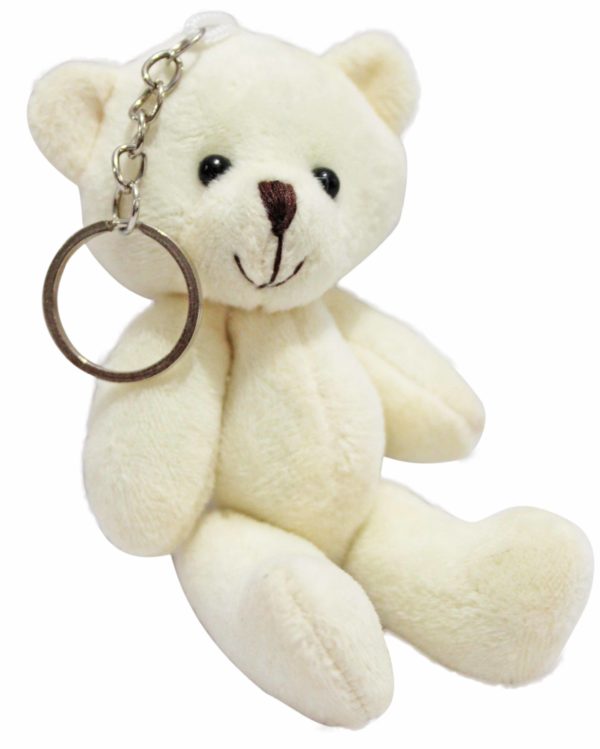 Urso branco articulado de pelúcia - Imagem 2