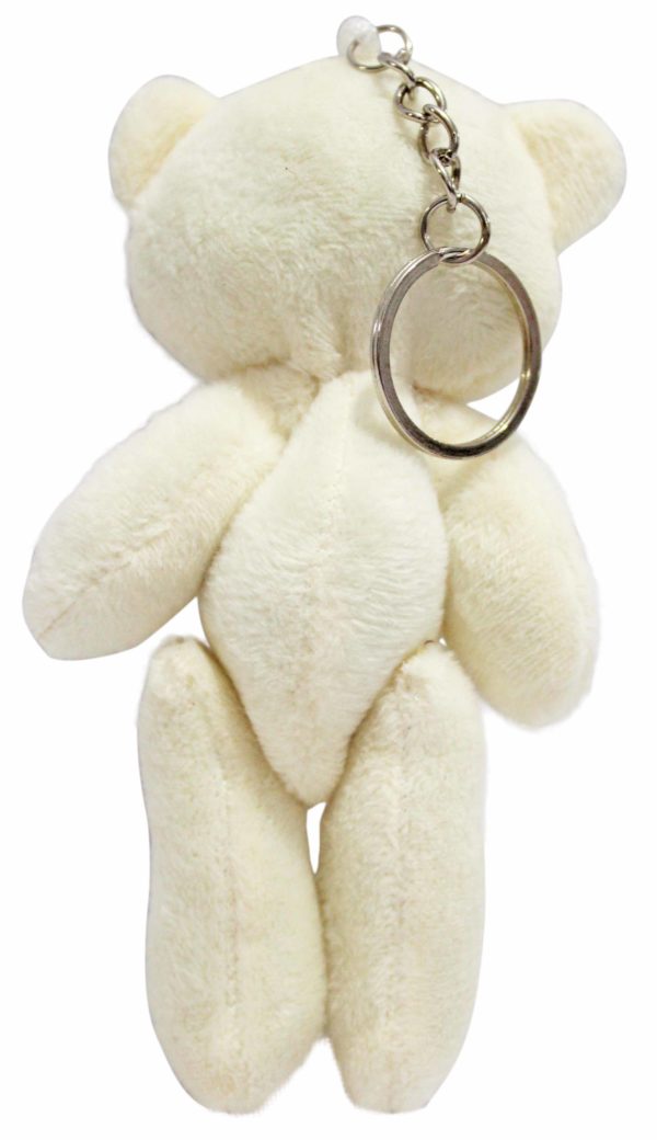 Urso branco articulado de pelúcia - Imagem 3