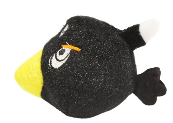 Angry birds preto chaveiro - Imagem 2