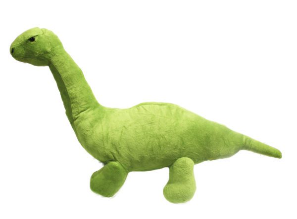 Dinossauro camarassauro de pelúcia  - Verde - Imagem 3