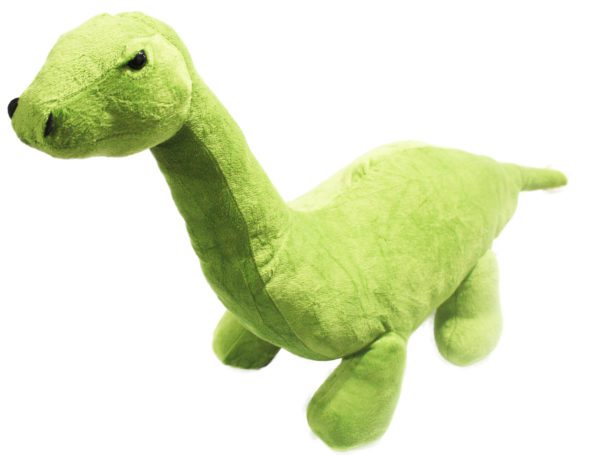 Dinossauro camarassauro de pelúcia  - Verde