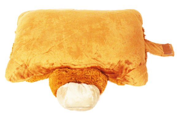 Almofada cavalo de pelúcia- Marrom - Imagem 4