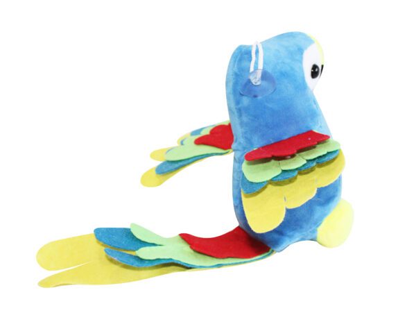Papagaio azul pelúcia  -17cm - Imagem 3