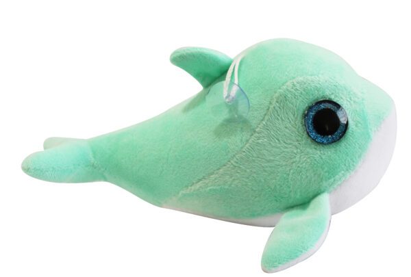 Golfinho verde pelúcia -25cm - Imagem 2