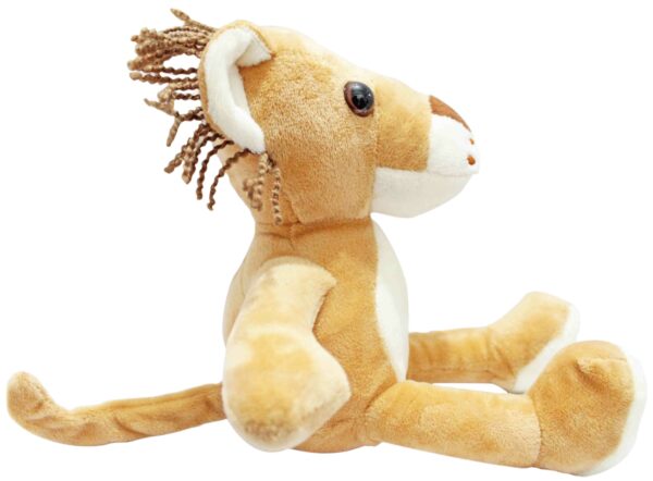 Leão de pelúcia - 15cm - Imagem 2