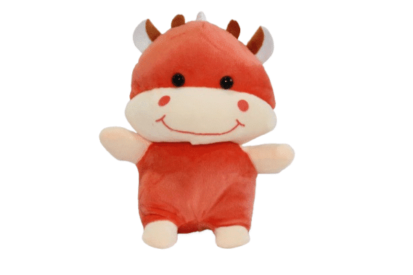Vaca Laranja de pelúcia – 19cm