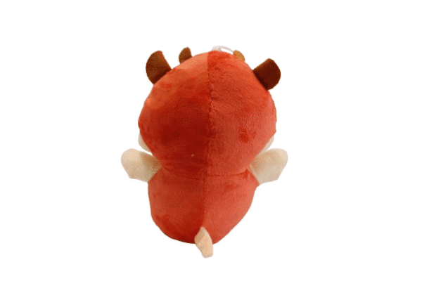 Vaca Laranja de pelúcia – 19cm - Imagem 3