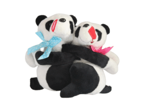 Panda agarradinho de pelúcia - 14cm