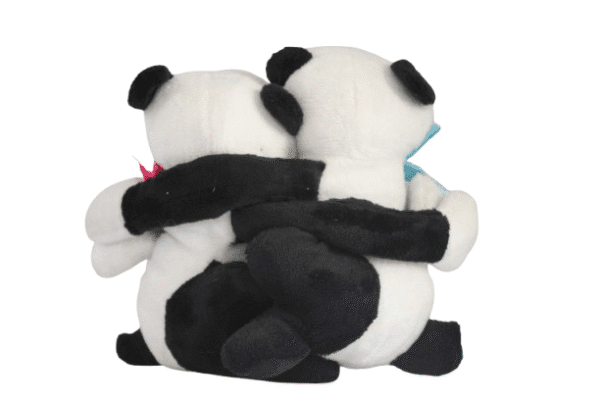 Panda agarradinho de pelúcia - 14cm - Imagem 2