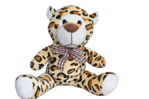 Leopardo de pelúcia - 20cm