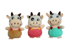 Chaveiro Vaca de pelúcia 11cm